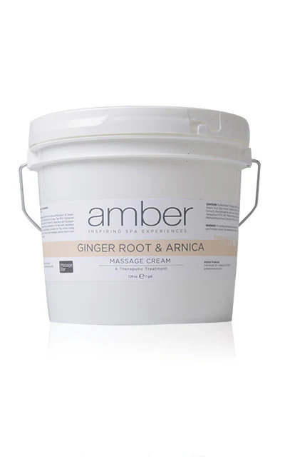 Amber Ginger Root & Arnica Massage Cream Therapeutic – Gallon
