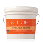 Amber Massage Cream Tangerine Basil - Gallon