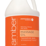 Amber Massage Oil Tangerine Basil - Gallon