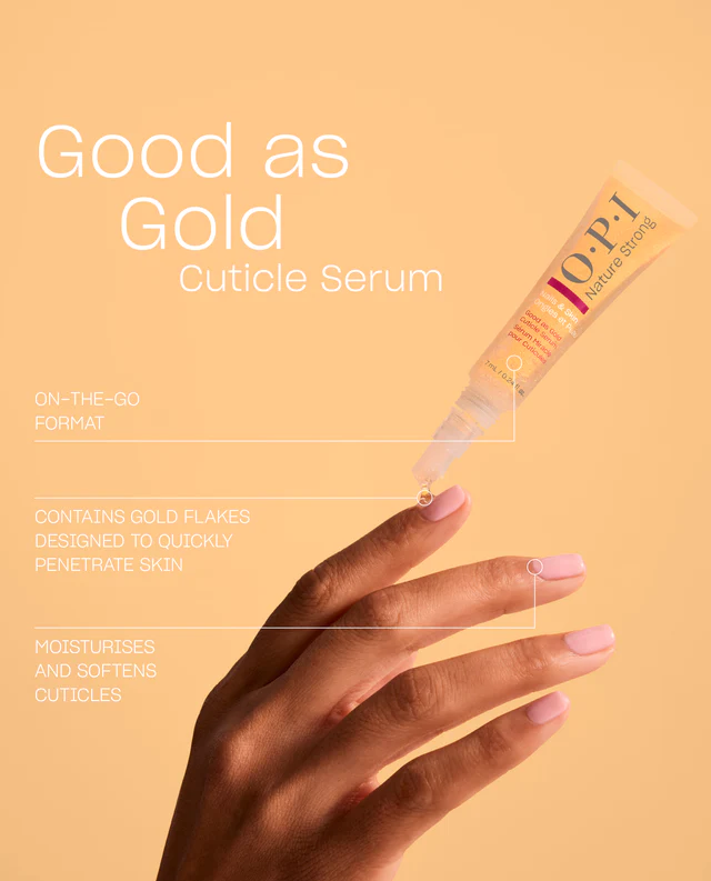 OPI Nature Strong Good As Gold Cuticle Serum 7ml - Image 6