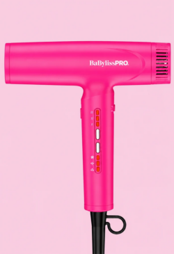 BaBylissPRO Limited Edition Nano Titanium Nano Light Ionic Dryer - Hot Pink BNTC9200HP