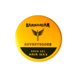 Barbarian Aqua Hair Gel Wax Adventurous Orange 150mL