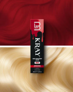 L3VEL3 Red Semi Permanent Hair Color