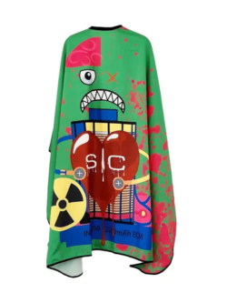 Stylecraft Radioactive Green Barber & Stylist Cape #SC312G
