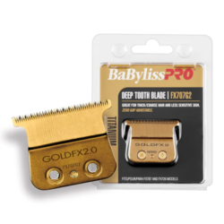 BaBylissPRO GoldFX Titanium Trimmer Blade - Deep Tooth FX707G2 2 BaBylissPRO GoldFX Titanium Trimmer Blade Deep Tooth FX707G2 3