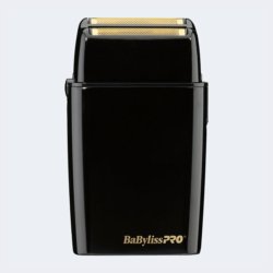 BaBylissPRO FOILFX02 Cord Cordless Metal Double-Foil Shaver (Black) FXFS2B