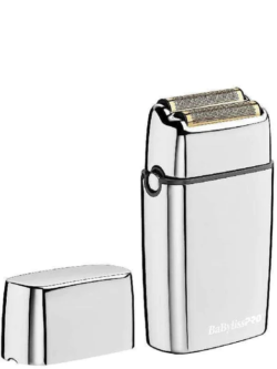 BaBylissPRO FOILFX02 Silver Cordless Metal Double Foil Shaver #FXFS2