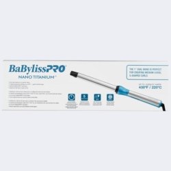 BaBylissPRO Nano Titanium 1" Oval Barrel Wand BNTOW100LUC 2 BaBylissPRO Nano Titanium 1 Oval Barrel Wand BNTOW100LUC