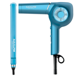 BaBylissPRO Nano Titanium 1 Ultra-Thin Flat Iron & Pistol-Grip Classic Hair Dryer BNTPP36