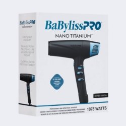 BaBylissPRO Nano Titanium Limited Edition Black & Blue Professional High-Speed Dual Ionic Dryer BNTMB9100 2 BaBylissPRO Nano Titanium Limited Edition Black & Blue Professional High-Speed Dual Ionic Dryer BNTMB9100