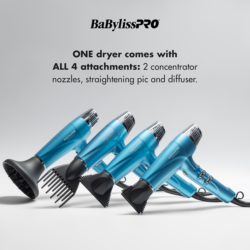 BaBylissPRO Nano Titanium Professional High-Speed Dual Ionic Dryer BNT9100