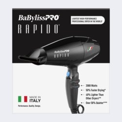 BaBylissPRO Rapido Dryer (BLACK) BRAP1
