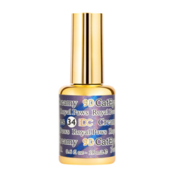 DND DC 9D Creamy Cat Eyes Gel #34 - Royal Paws