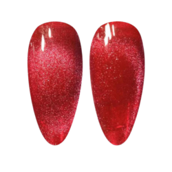 DND DC 9D Smoothie Cat Eyes Gel #03 - Ruby Mirage