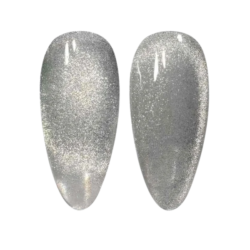 DND DC 9D Smoothie Cat Eyes Gel #09 - Silver Lynx