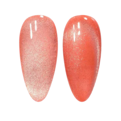 DND DC 9D Smoothie Cat Eyes Gel #12 - Coral Ice