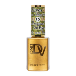 DND DC 9D Candy Cat Eyes Gel #15 - Lemon Whiskers