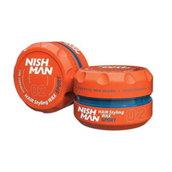 Nishman 02 Sport Flexible Hold Styling Wax - Tropic Fruit 100ml
