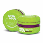 Nishman 05 Keratin High Hold Medium Shine Styling Wax - Forest Fruit 100ml