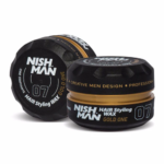 Nishman 07 High Hold High Shine Styling Wax - Gold One 100ml