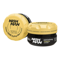 Nishman W11 Medium Hold High Shine Water Based Styling Pomade - Sun Sense 100ml