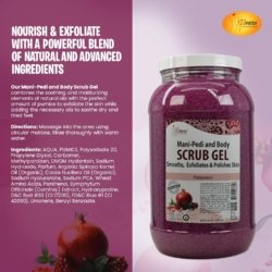 Spa Redi Pomegranate Scrub Gel - Gallon