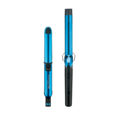 BaBylissPRO Limited Edition Nano Titanium 1.25 Prima Flat Iron & 1.25 Extended-Barrel Curling Iron Styling Set BNTPP54MB