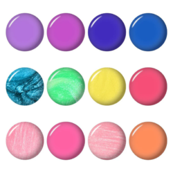OPI GelColor Intelli-Gel - Summer 2026 Trip To The Brite Side Collection – 12 Colors (No Display)