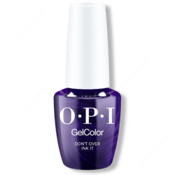 OPI GELCOLOR Don’t Over Ink It #GCF047