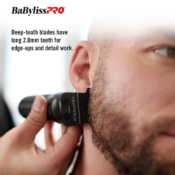 BaBylissPRO Black Graphite 2.0 Trimmer Blade Deep Tooth FX707B2 5