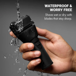 BaBylissPRO CoreFX Cordless Double Foil Shaver Matte Black FX75FS2MB 3