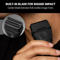 BaBylissPRO CoreFX Cordless Double Foil Shaver Matte Black FX75FS2MB 7