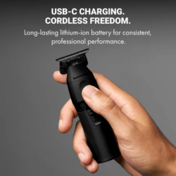 BaBylissPRO CoreFX Cordless Trimmer - Matte Black FX76MB 4 BaBylissPRO CoreFX Cordless Trimmer Matte Black FX76MB 4