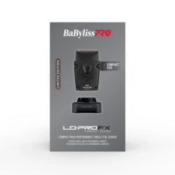 BaBylissPRO Lo PROFX Compact Series Single Foil Shaver Matte Black FXLPFS1MB 2
