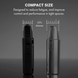 BaBylissPRO Lo PROFX Compact Series Single Foil Shaver Matte Black FXLPFS1MB 7