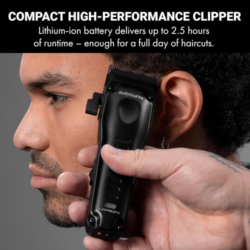 BaBylissPRO Lo-PROFX High Performance Compact Clipper - Matte Black FX82MB 2 BaBylissPRO Lo PROFX High Performance Compact Clipper Matte Black FX82MB 3
