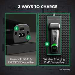 BaBylissPRO x Tomb45 Wireless Charging Double Foil Shaver FXT45FS 8