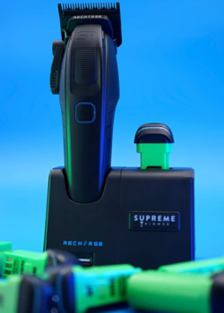 Supreme Trimmer STPRO Recharge Clipper with Removable Battery and Smart Charging Base STC779 7