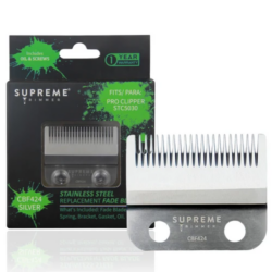 Supreme Trimmer STPRO Stainless Steel Fade Blade for Pro Clipper – CBF424 6